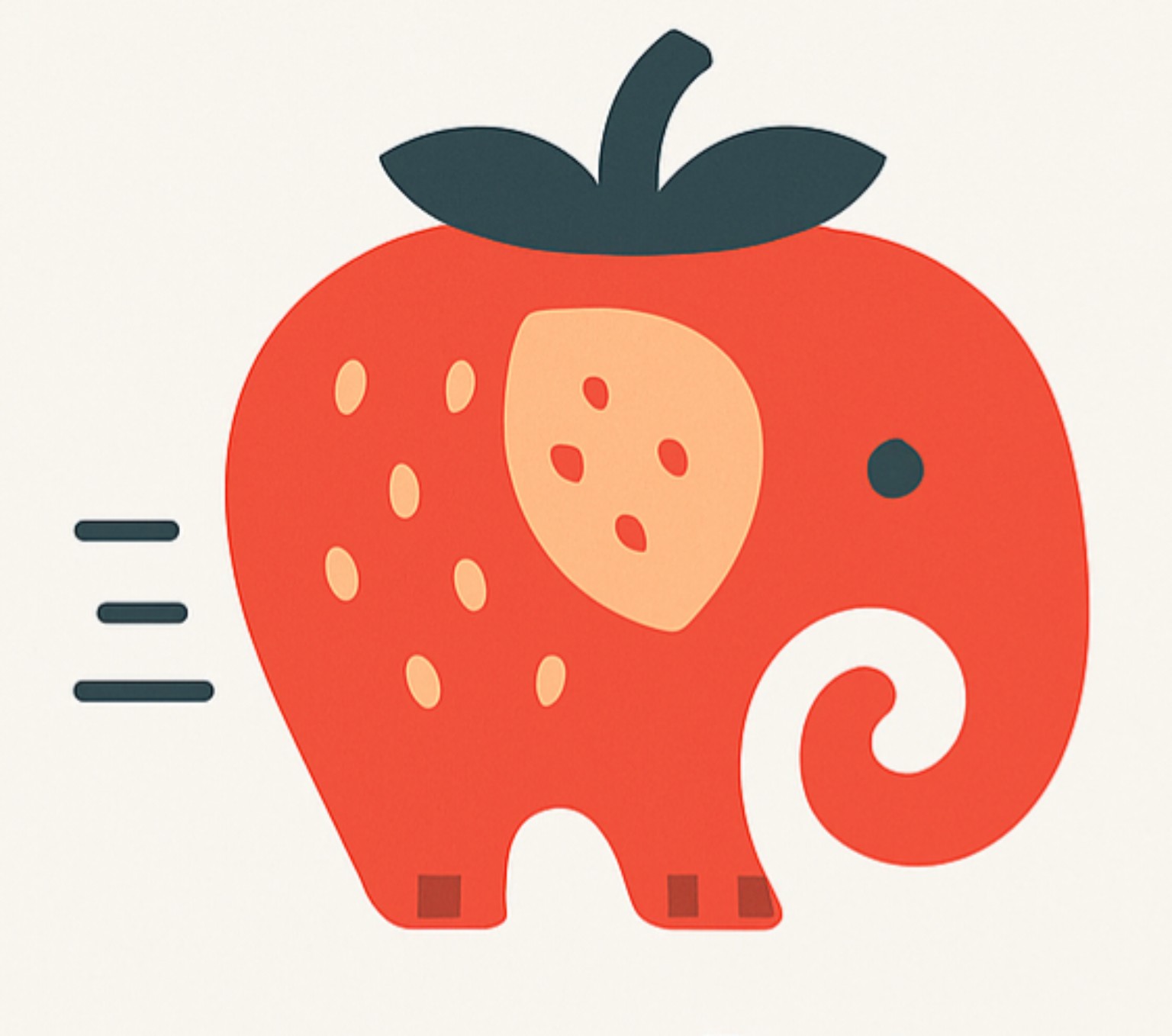 Strawberry Elephant logo